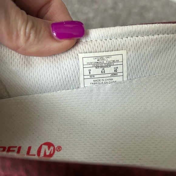 Merrell Ceylon Women's Gray/Cayenne Ballet Flats size 9 - Picture 4 of 5